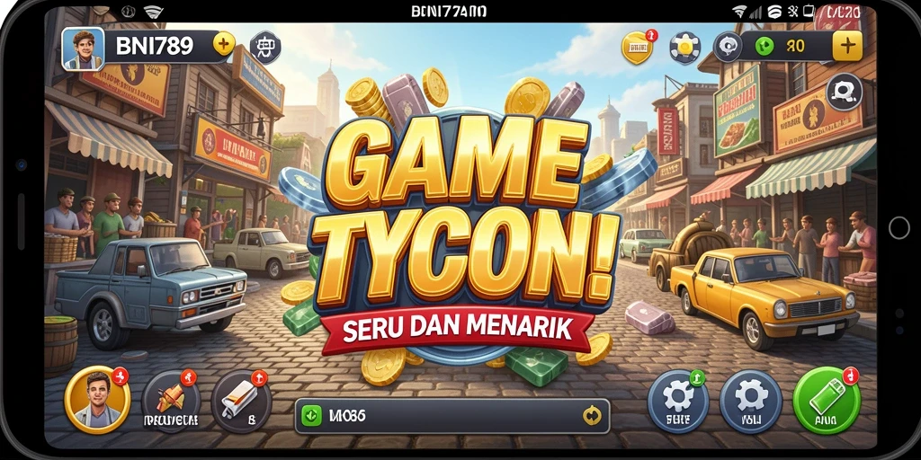 Screenshot gameplay BNI789 menampilkan aksi Tycoon yang penuh strategi.