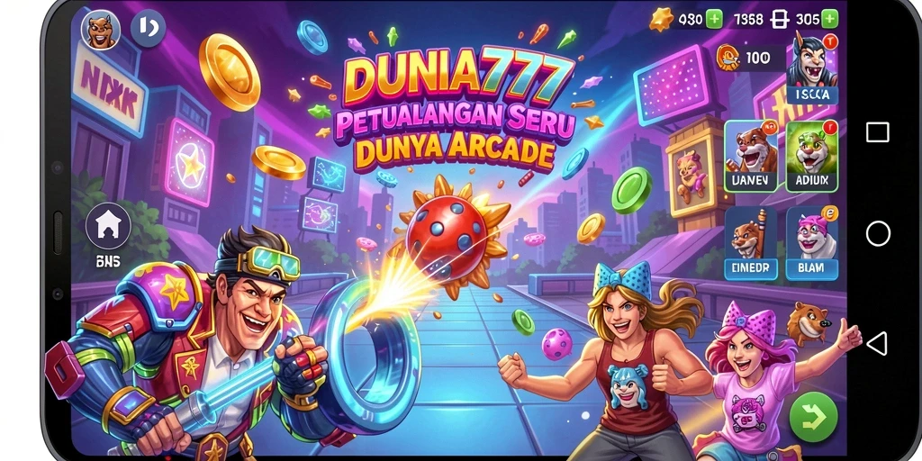 Tangkapan layar gameplay DUNIA777 dengan aksi seru dan tantangan menantang.