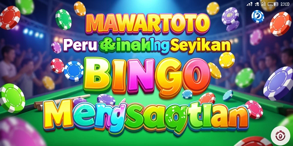 Tampilan gameplay seru di MAWARTOTO dengan Bingo yang menarik.