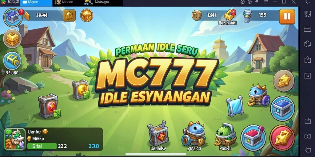 Gameplay menarik dan dinamis dalam MC777.