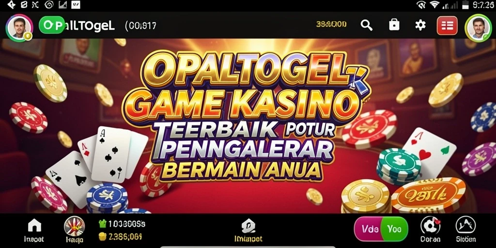 Tampilan menarik dari gameplay kasino OPALTOGEL yang mengasyikkan.